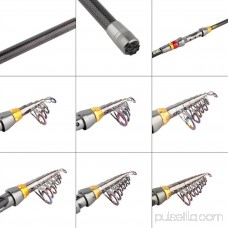 Made From Carbon Durable Portable Closed Length Design Super Light Carbon Telescopic Pole Saltwater Casting Sea Fishing Rods